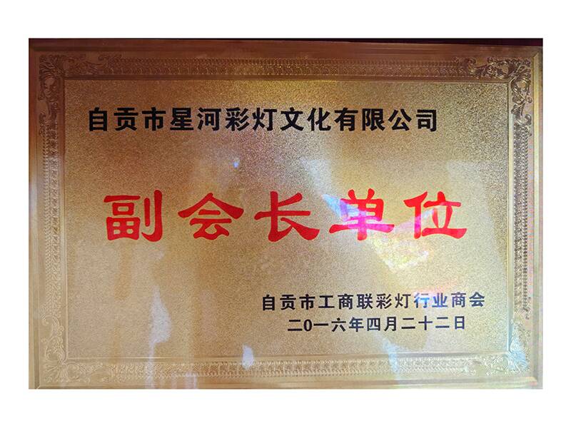 自贡市工商联彩灯商会副会长单位