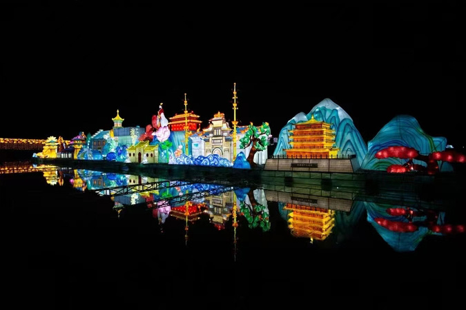 2024首届中国·如皋龙游湖新春灯会