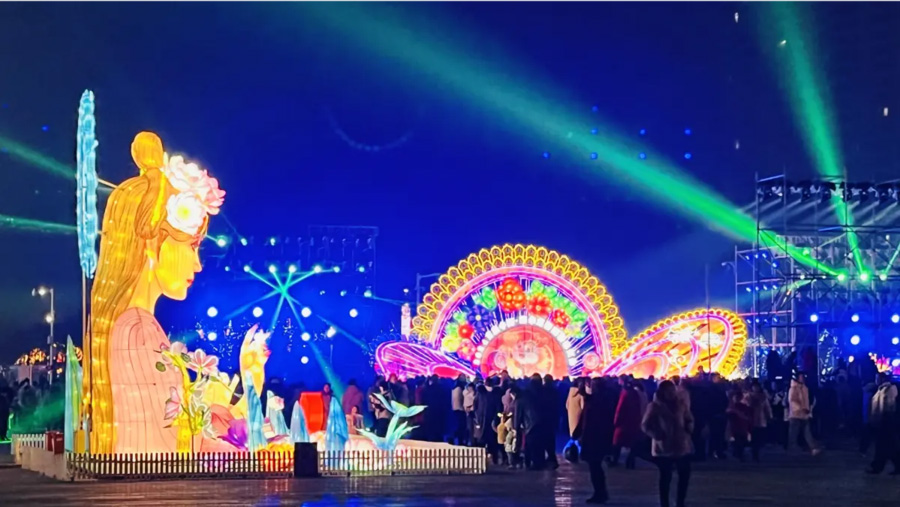 2024首届中国·如皋龙游湖新春灯会