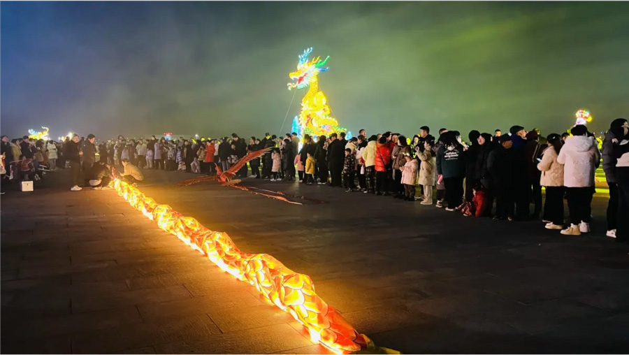 2024首届中国·如皋龙游湖新春灯会