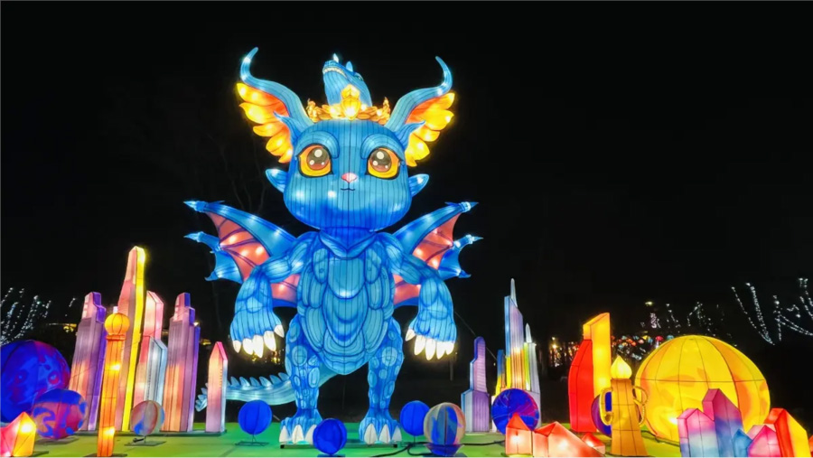 2024首届中国·如皋龙游湖新春灯会