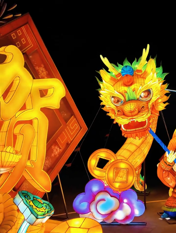 2025承德孤山子新春灯会