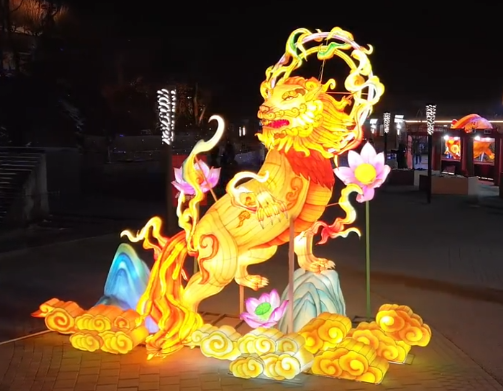 2025承德孤山子新春灯会